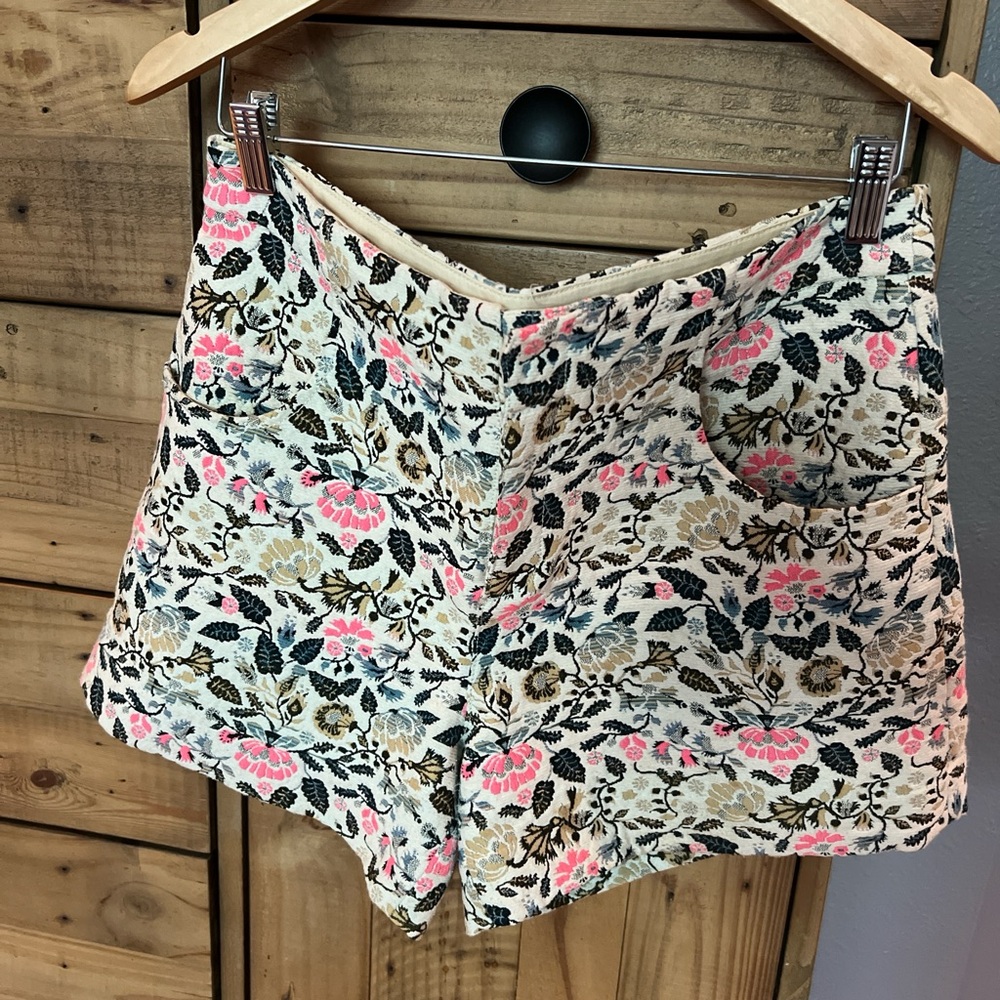 Cartonnier High Waist Pink and Black Shorts